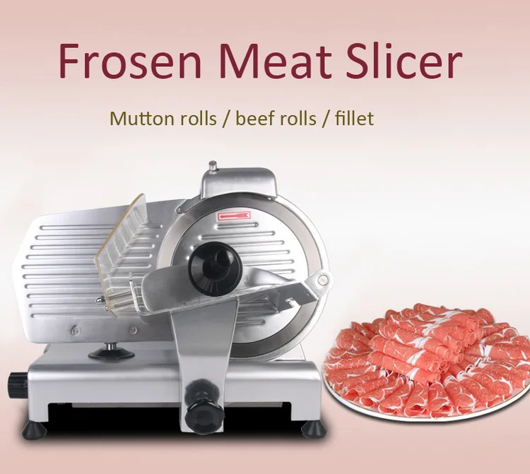 12" Automatic Feeding Mutton Slicer electric Meat Cutter grinder