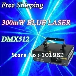 

Laser light moving head 300mW 450nm Blue dj equipment