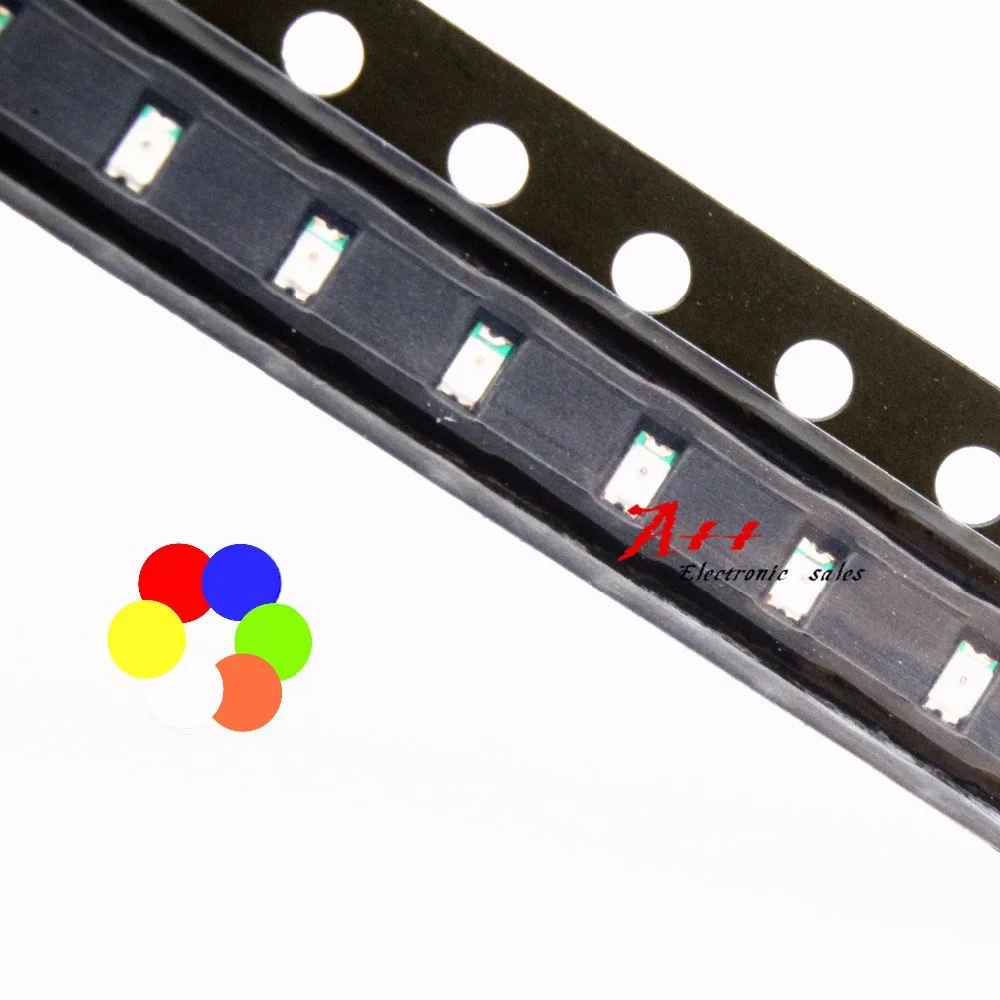 100 шт. 0603 SMD вело высокий светильник светодиод