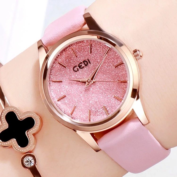 

2019 new simple fashion star plate student belt watch watch ladies waterproof quartz watch
