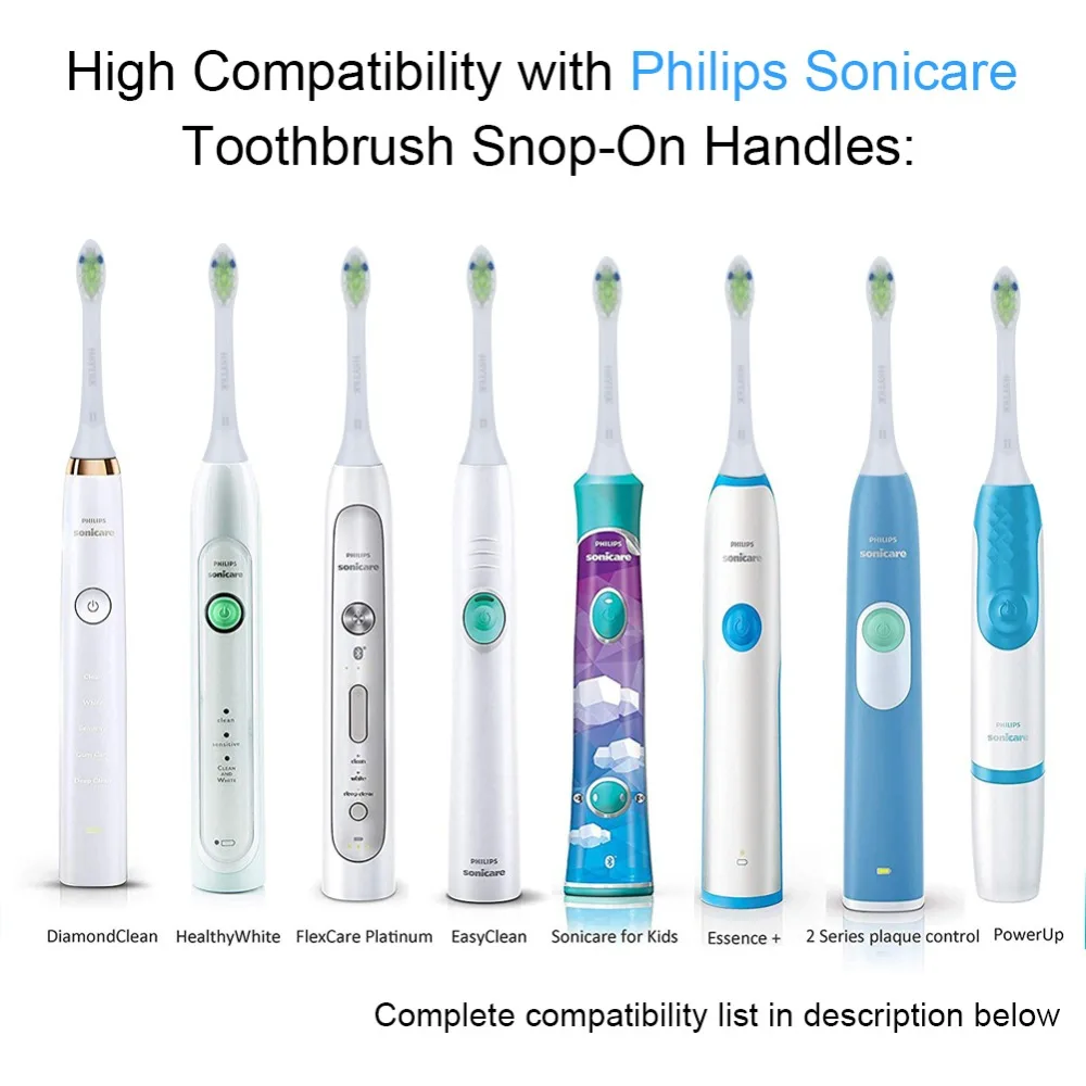 Сменные насадки для зубных щеток Phillips Sonicare DiamondClean ProtectiveClean Премиум версии головки для зубных щеток HX6068