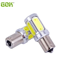 10 шт. супер яркий белый свет ba15s 1156 7,5 Вт светодиодный SMD 1156 светодиодный свет Ba15s светодиодный S25 P21W обратный свет лампы