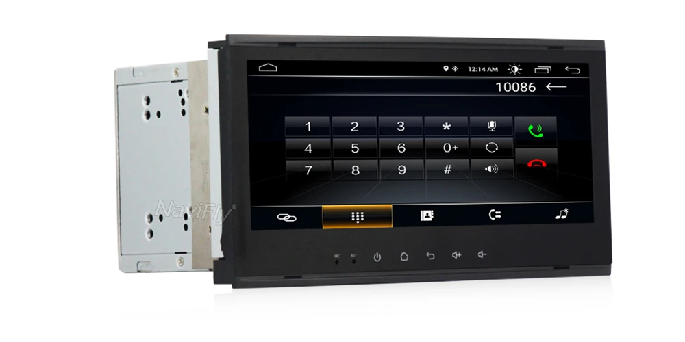 Discount NaviFly 2din 8.8" Android 8.1 car multimedia player radio for VW Touareg Multivan T5 (2004-2010) GPS Navi stereo player WIFI RDS 18