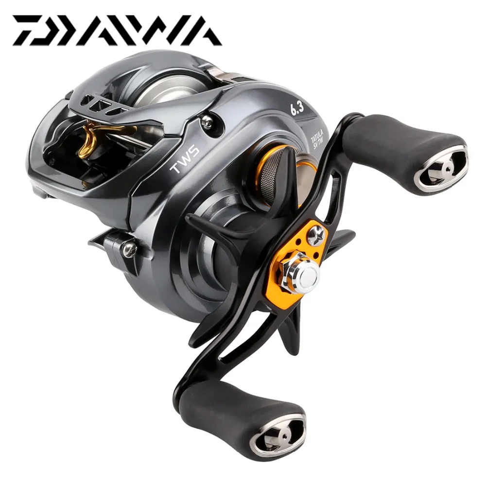 DAIWA TATULA SV TW baitcasing Рыболовная катушка 7BB 6 кг Max Drag T-Wing морская карповая Рыболовная Снасть правая левая рука