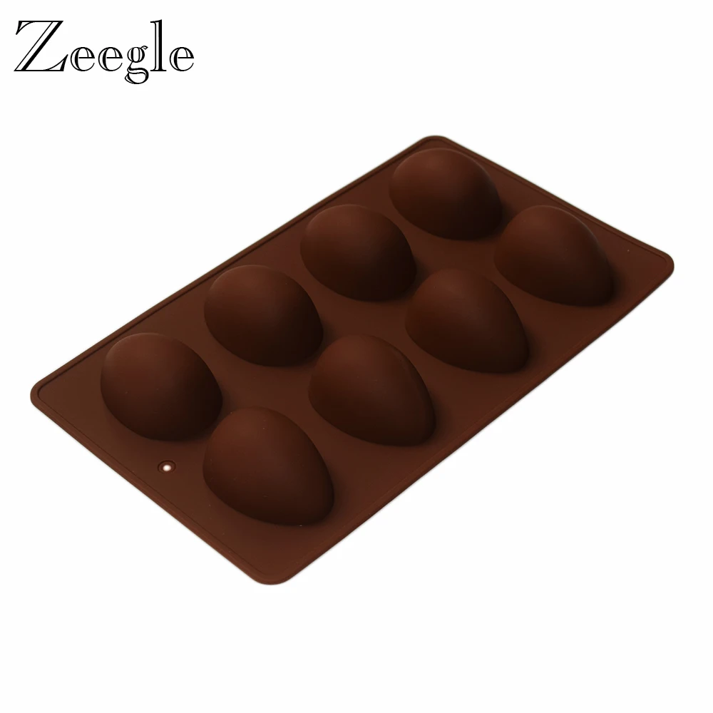 

Zeegle Easter Egg Shape Silicone Cake Mold Noverty Sugar Craft Tools Bakeware Chocolate Moulds Fondant Cake Decorating Tools