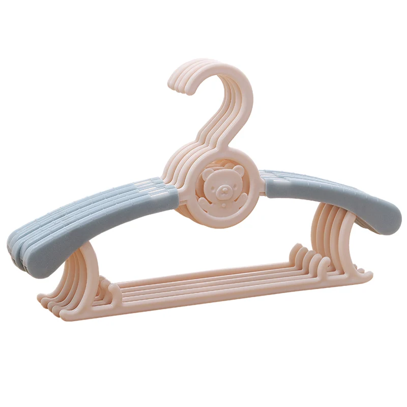 10pcs/lot Baby Plastic Hangers For Clothes Scaling Multi function