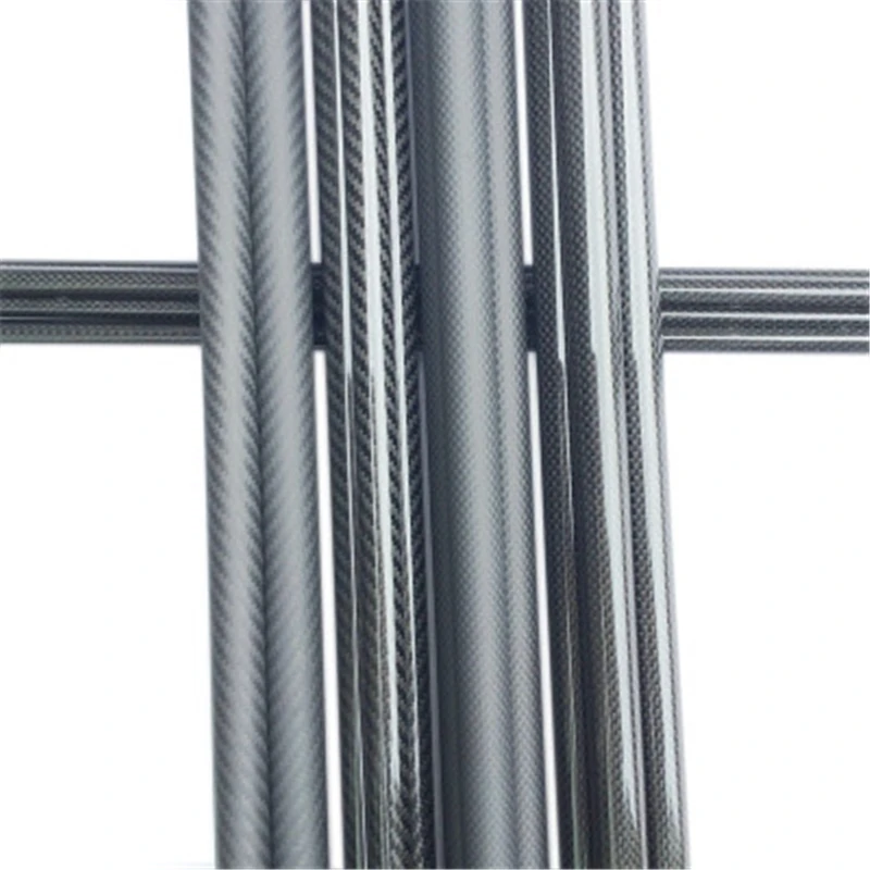 

10pcs 3K Carbon Fiber Tube Pipe Carbon Fiber Rod 4MM-13MM DIY Drone Kit Quadcopter Frame Arm Landing Gear Drone Accessories