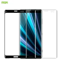 MOFi для sony Xperia XZ3 закаленное стекло 6,0 дюймов полное покрытие 3D изогнутая Защитная стеклянная пленка для sony Xperia XZ3 защита экрана