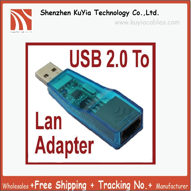 

KUYiA Free Shipping+USB Ethernet LAN Card 10/100 Mbps Fast Ethernet Adapter, Network Adapter, USB Lan Card