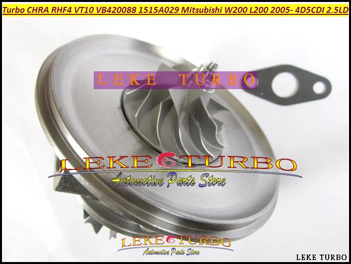 RHF4 1515A029 VT10 VB420088 Turbocharger Cartridge Turbo CHRA For Mitsubishi W200 L200 Truck 2005- 4D5CDI 2.5L TD 98KW (4)