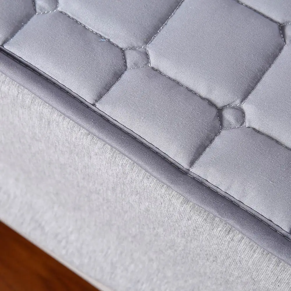  Nordic Solid quilting mattress cover Polyester knitted filler twin single queen double king size Be