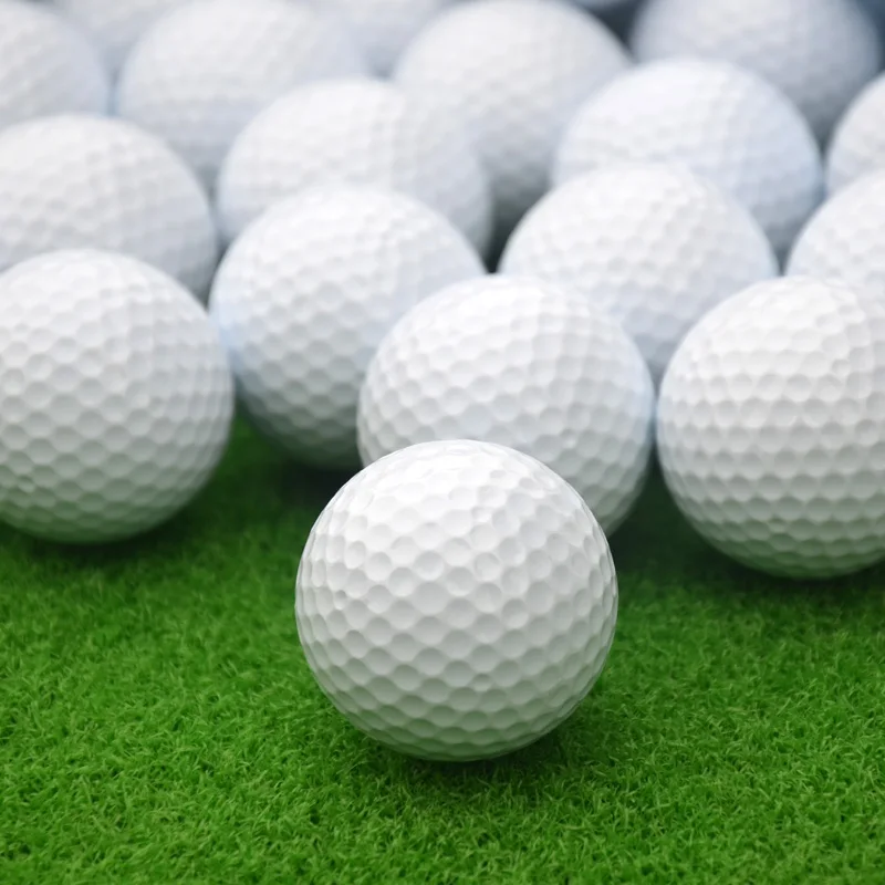 4 шт. мяч для гольфа Спортивная тренировка, теннис белый Golfball круглые тренировочные аксессуары для гольфа