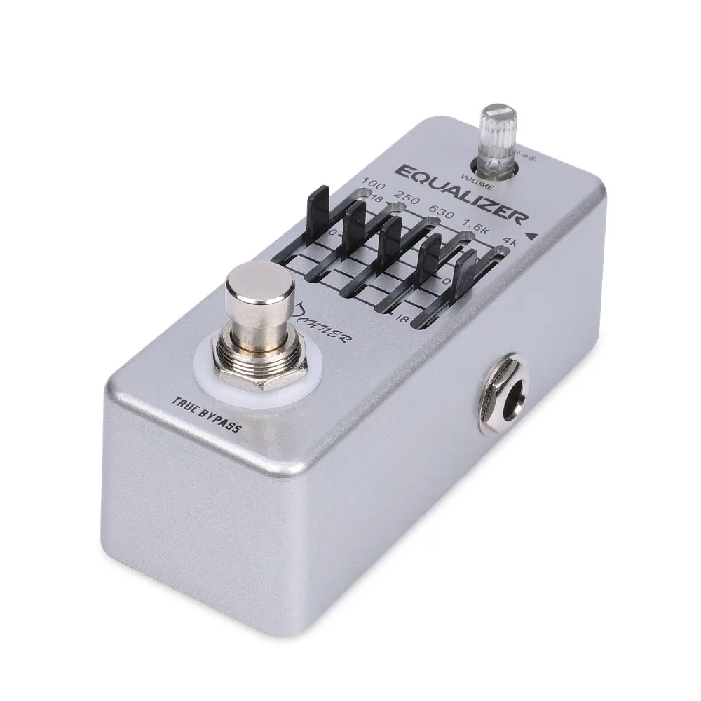 Donner Micro Equalizer Guitar Effect Pedal 5-Band EQ Graphic Electric Guitar Pedals Part Accessories Aluminium-alloy True Bypass Donner Micro Equalizer Guitar Effect Pedal 5-Band EQ Graphic Electric Guitar Pedals Part Accessories Aluminium-alloy True Bypass
