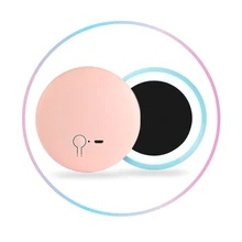 1pc LED Lighted Makeup Mirror Mini USB Charge Pocket Round Lady vanity hand compact mirrors 1pc LED Lighted Makeup Mirror Mini USB Charge Pocket Round Lady vanity hand compact mirrors
