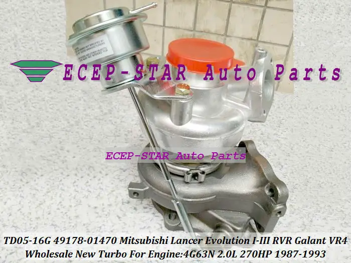 TD05H-16G 49178-01470 ME083572 Turbo для Mitsubishi Lancer Evolution I-III RVR Galant VR4 87-93 4G63 4G63N 2.0L 270HP