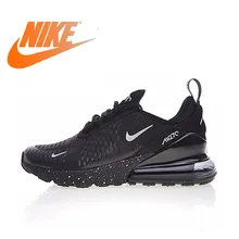 Оригинальная продукция Nike Air Max 270 Для мужчин дышащие Беговая спортивная обувь 2018 Новое поступление подлинный открытый кроссовки дизайнер AH8050-202