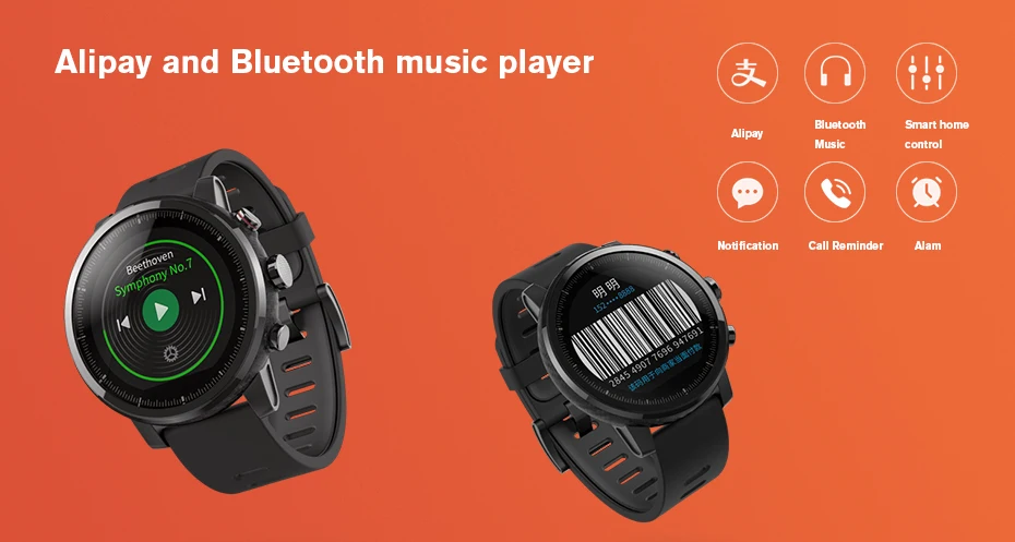 Новые Xiaomi Huami Gloable version Amazfit Stratos 2 Смарт-часы спортивные gps 5ATM вода 2.5D gps Firstbeat плавательные умные часы