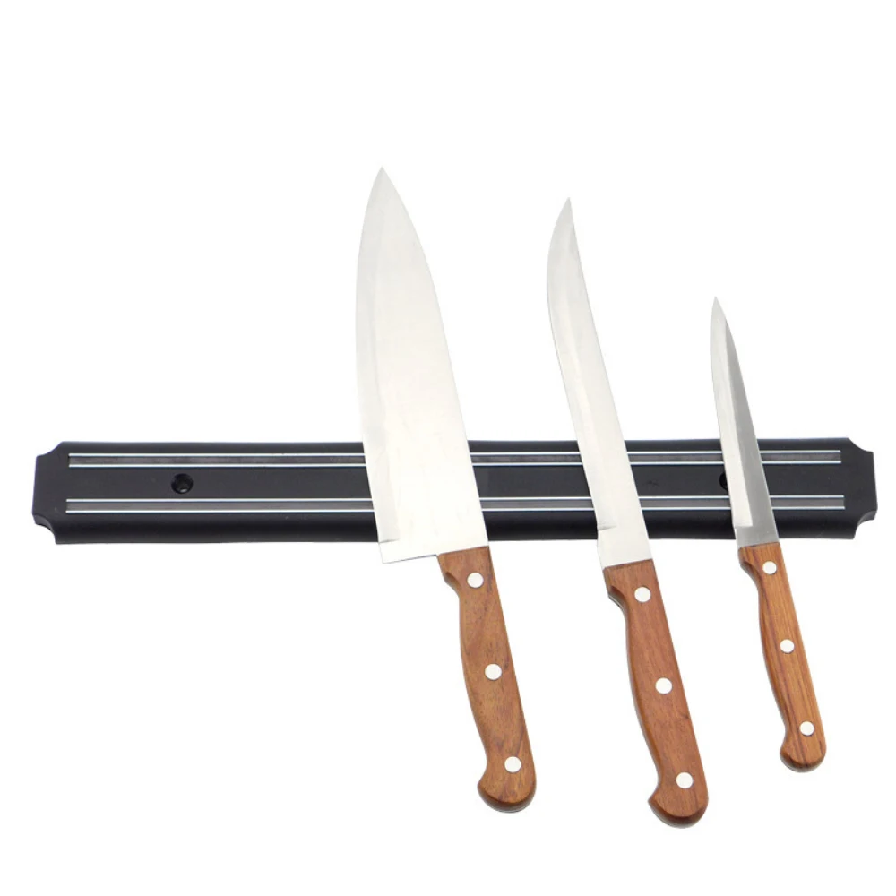 High Quality Knife Holder Wall Mount Black PP Placstic Block