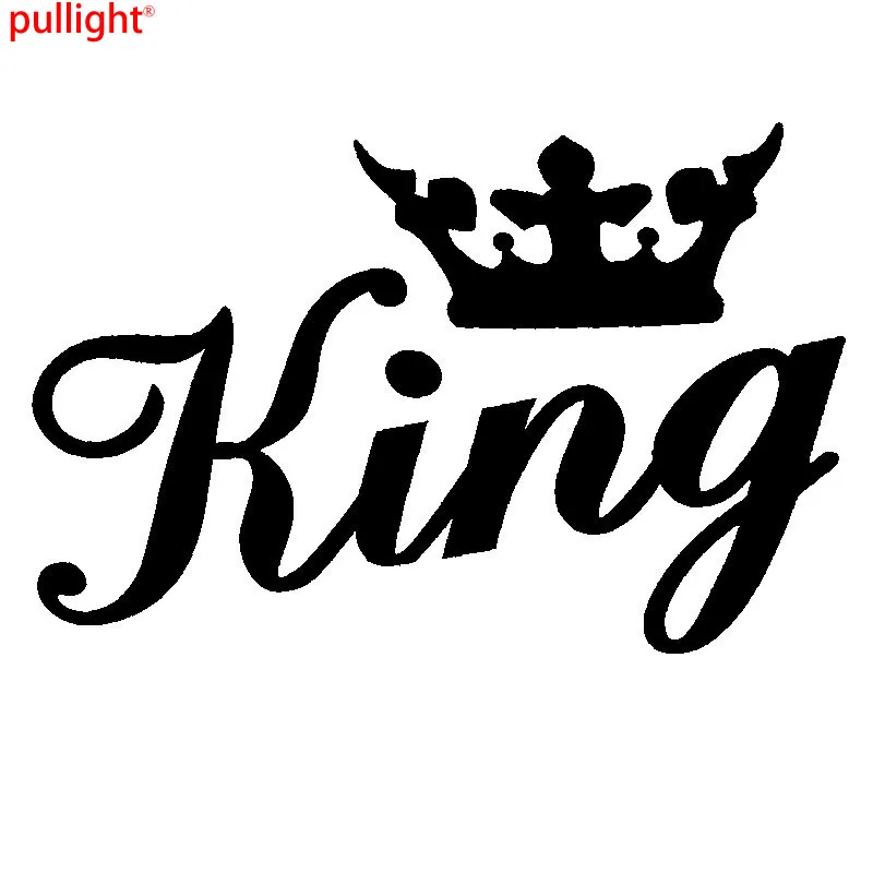

KING Crown Funny Car Window Bumper or Laptop DUB DRIFT Vinyl Decal Sticker