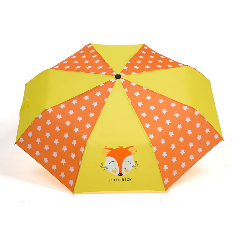 Зонтик с принтом «Человек-паук», «Оптимус», «Покемон» для мальчиков, детский зонтик с длинными ручками и рисунком от дождя, детский солнцезащитный зонтик для девочек YS056 - Цвет: U