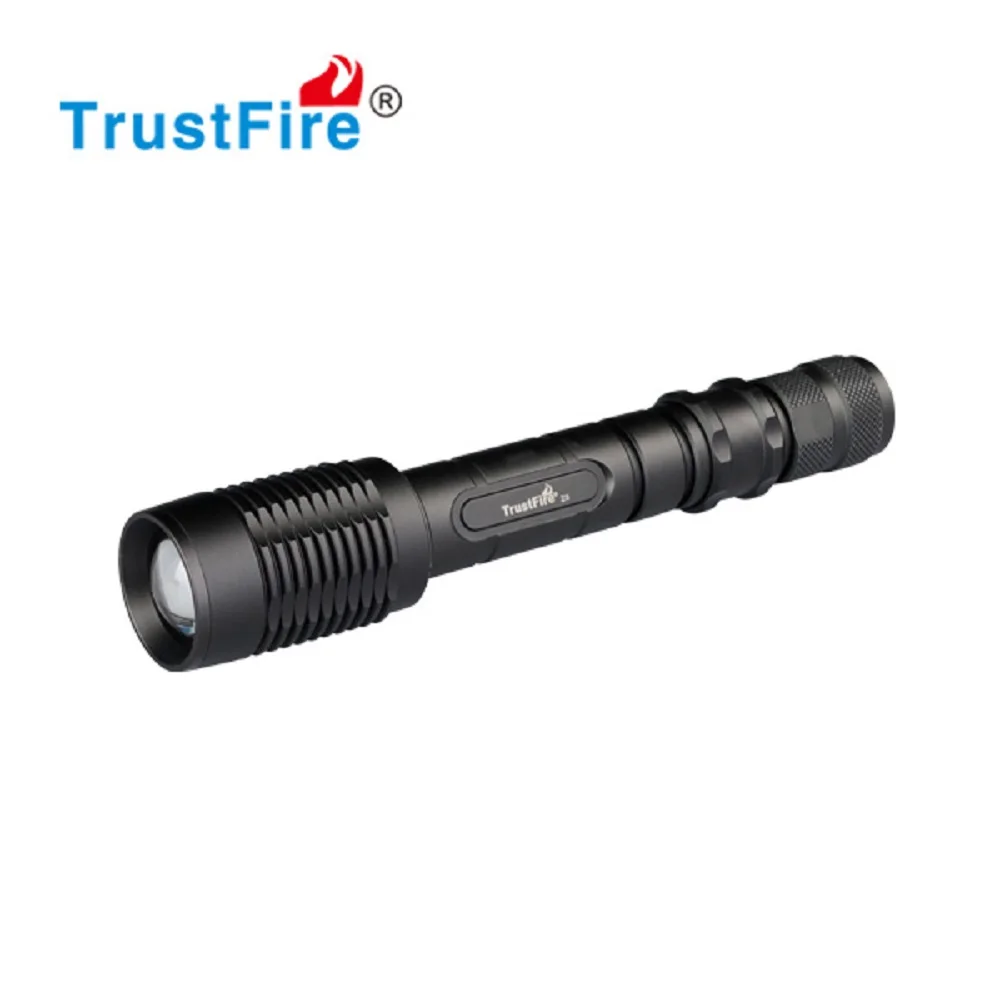 

TrustFire Z5 XM-L 2 LED Flashlight 1600 lumens strong light Torch Zoomable rechargeable lights use 18650 battery outdoor lamp