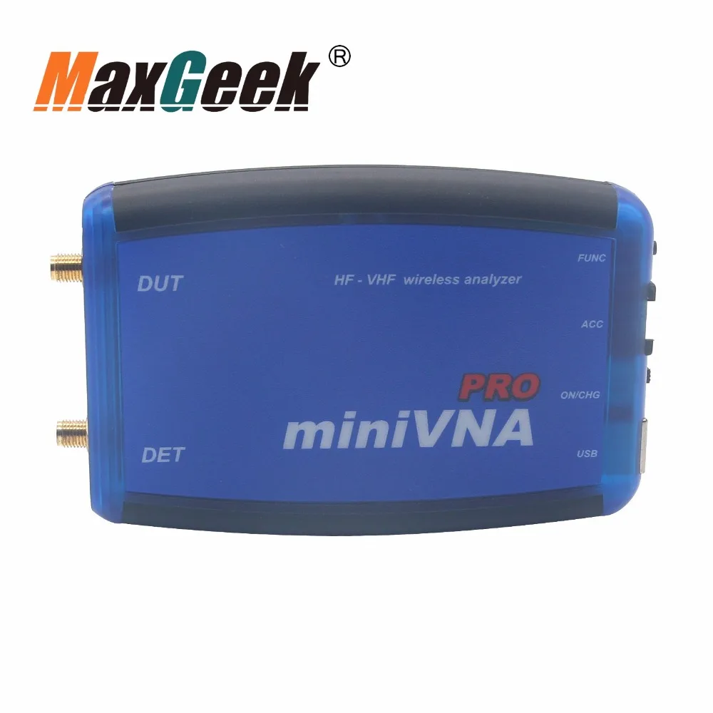 

100K-200MHz Vector Network Analyzer MiniVNA PRO VHF/NFC/RFID RF Antenna Analyzer VNA Signal Generator SWR/S-Parameter/Smith