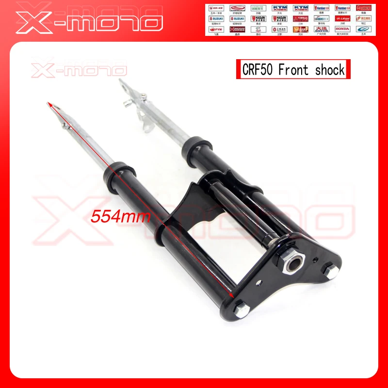 Gold/Black Stock Forks Suspension XR50 CRF50 front forks SUSPENSION