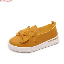 HaoChengJiaDe детей кроссовки качество осень с забавным кроликом для девочек принцесса обувь ребенка обувь для девочек на плоской спортивная