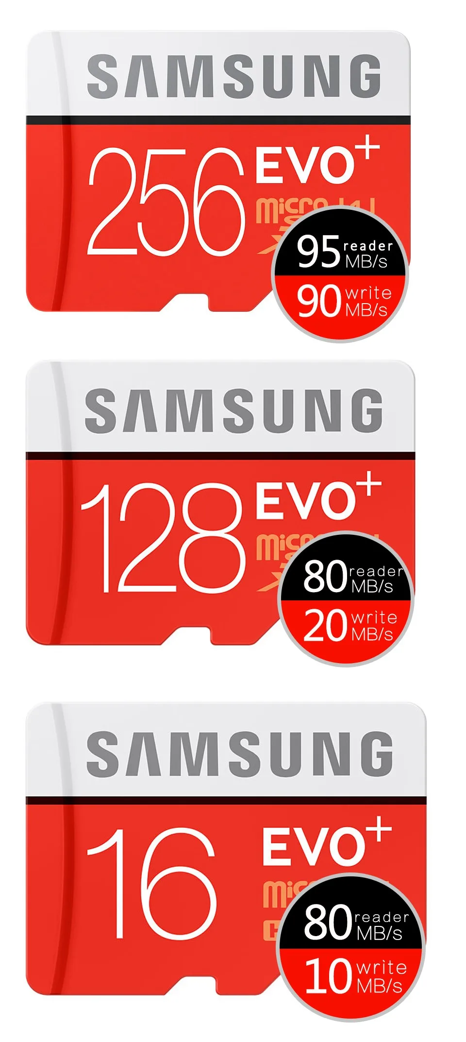 SAMSUNG EVO+ Micro SD 32G SDHC 80 МБ/с. класс 10 карта памяти C10 UHS-I TF/SD карты транс флэш SDXC 64GB 128GB