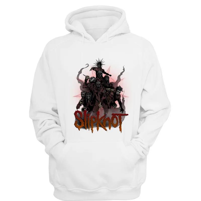 

Slipknot New brand Hoodie Streetwear Hip Hop red Hooded Hoody Mens Hoodies and Sweatshirts G2904