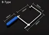 1pcs DIY Woodworking Saw Scroll Coping Metal Tool U Shape Replacement Blades Garland curve Wire Saw Blade Carved 3