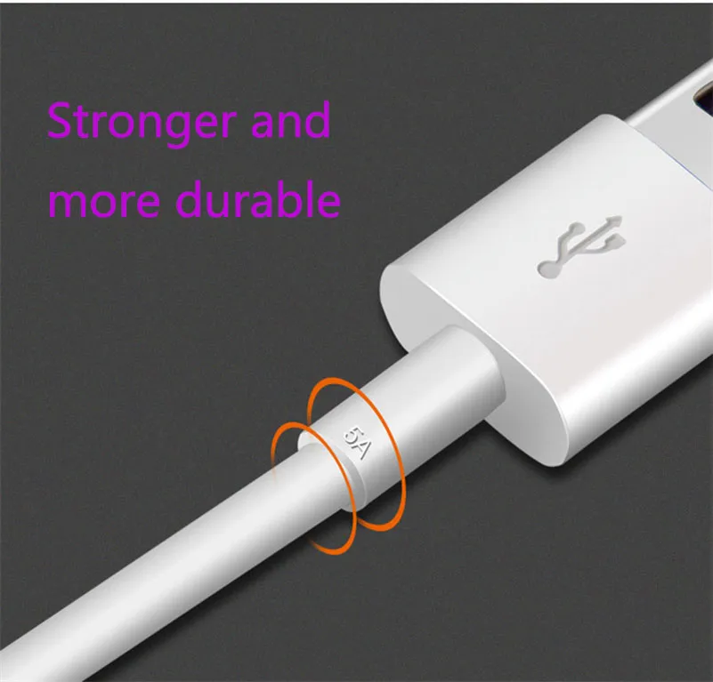 1/1. 5/2 m,, huawei супер зарядный кабель 5A для huawei P20/10/9/pro supercharge honor вид 20 V20 V10 V9 Magic 2 note10 8