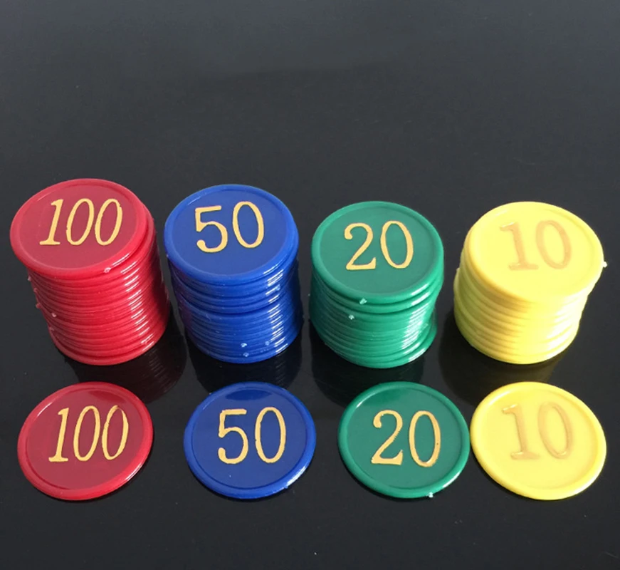 Бронзированный цифровой чип Монета Покер игровой жетон пластик ABS жетон-Монета шахматы развлечения 160 шт. стол Досуг интересные игры