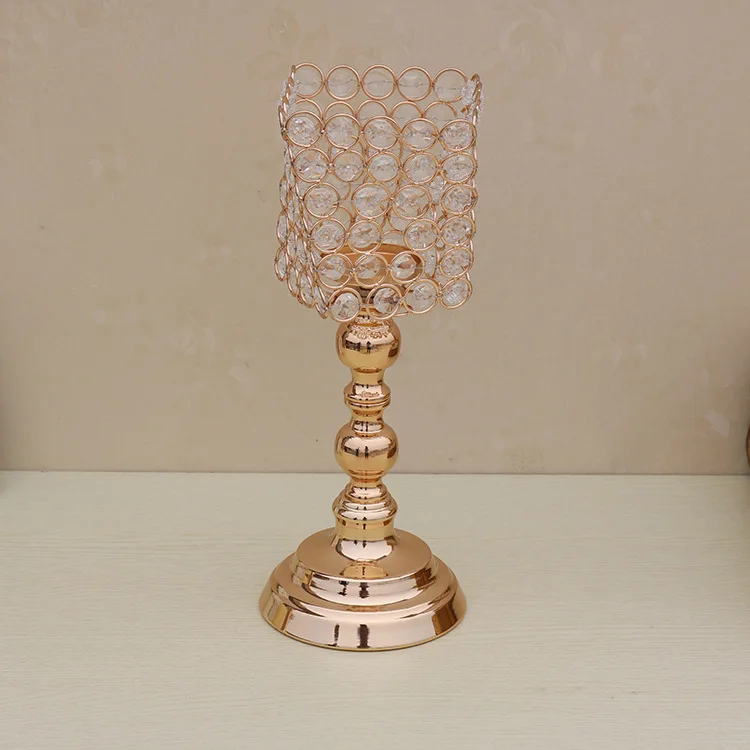 

Creative Wedding Irregular Crystal Candle Holder
