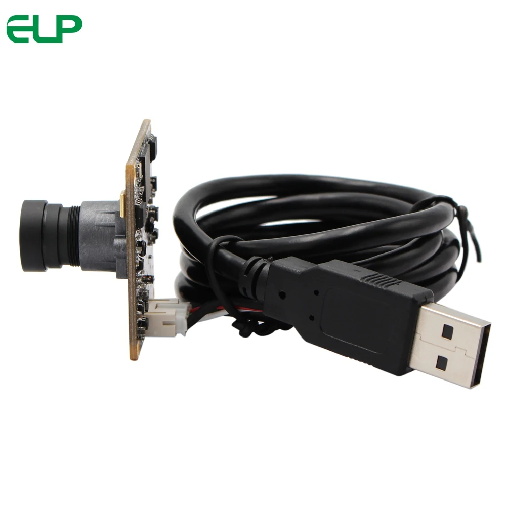 ELP Новый 13MP 3840X2880 фиксированный фокус веб-камера Undistortion объектив IMX214 Камера USB2.0 HD с встроенным микрофоном для микрофотографии