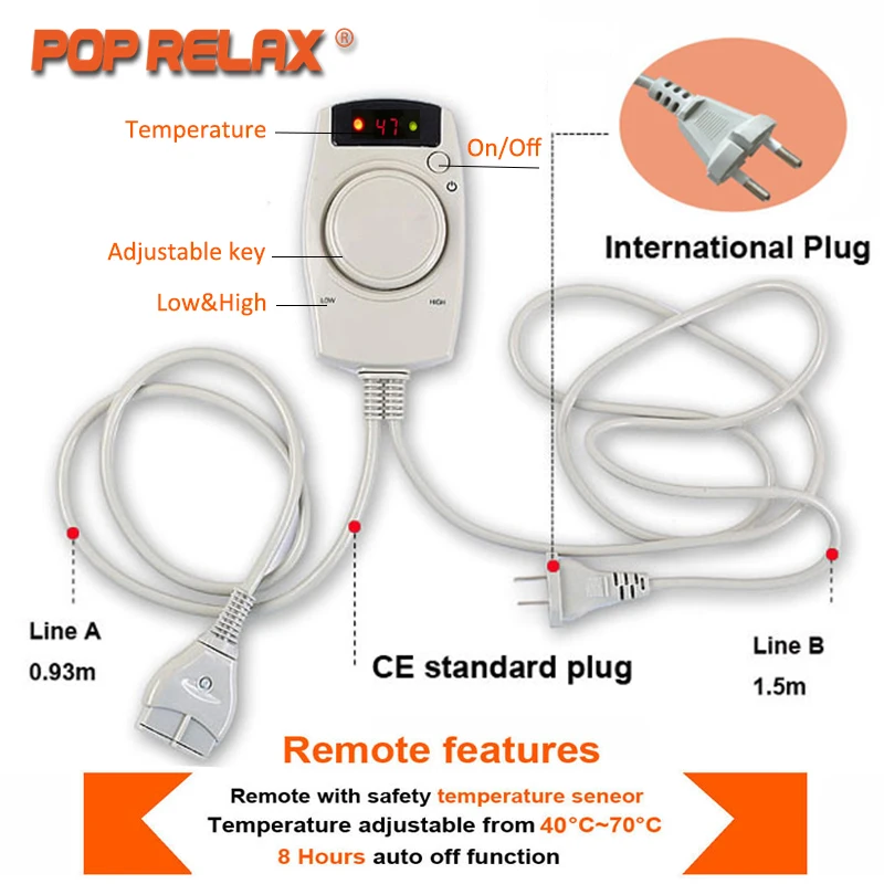 POP расслабляющий корейский матрас для сидений турмалин медицинской помощи