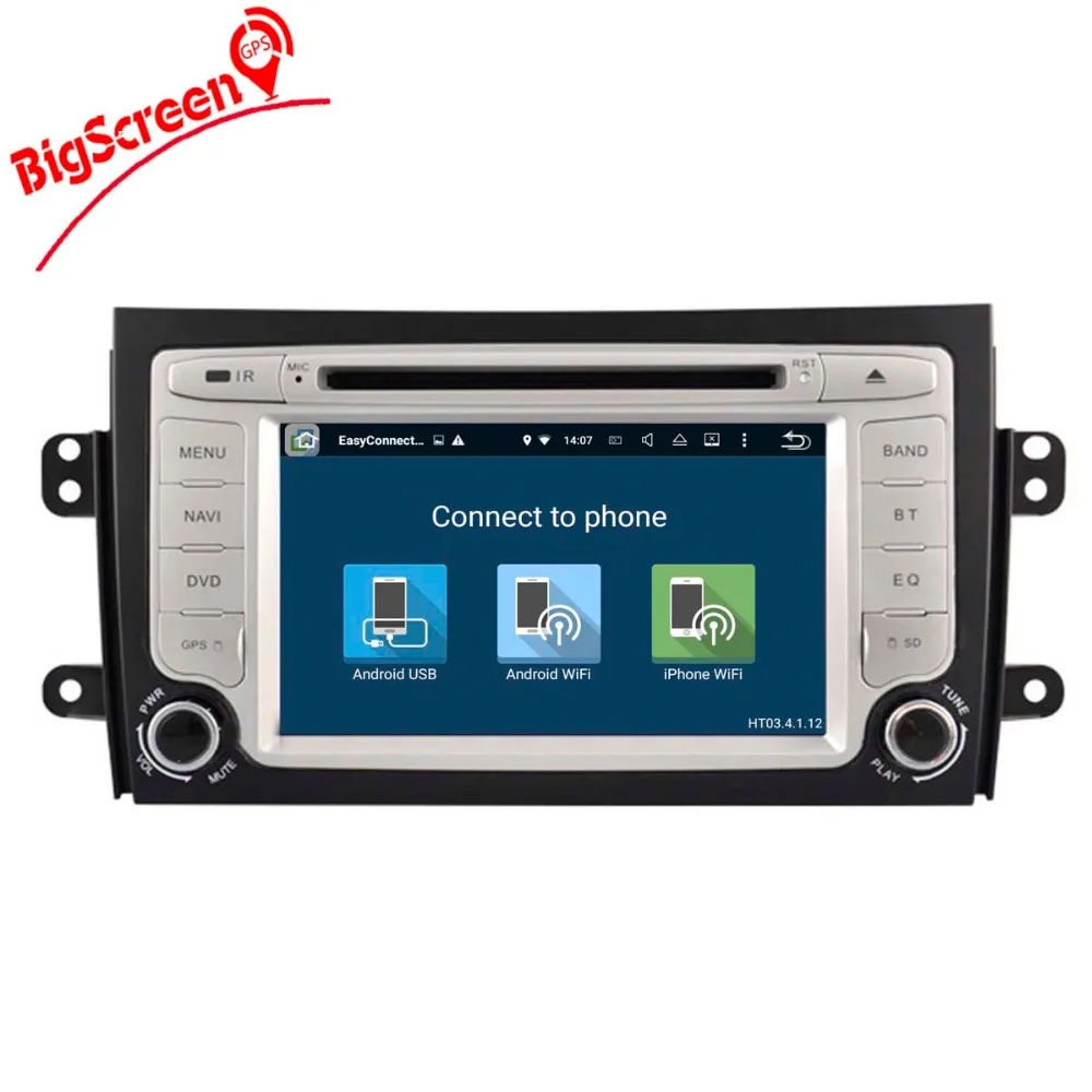 Sale The Newest Android 7.1 Quad Core Car CD DVD Player GPS Navigation For SUZUKI SX4 2006-2012  Multimedia Monitor  Stereo 2