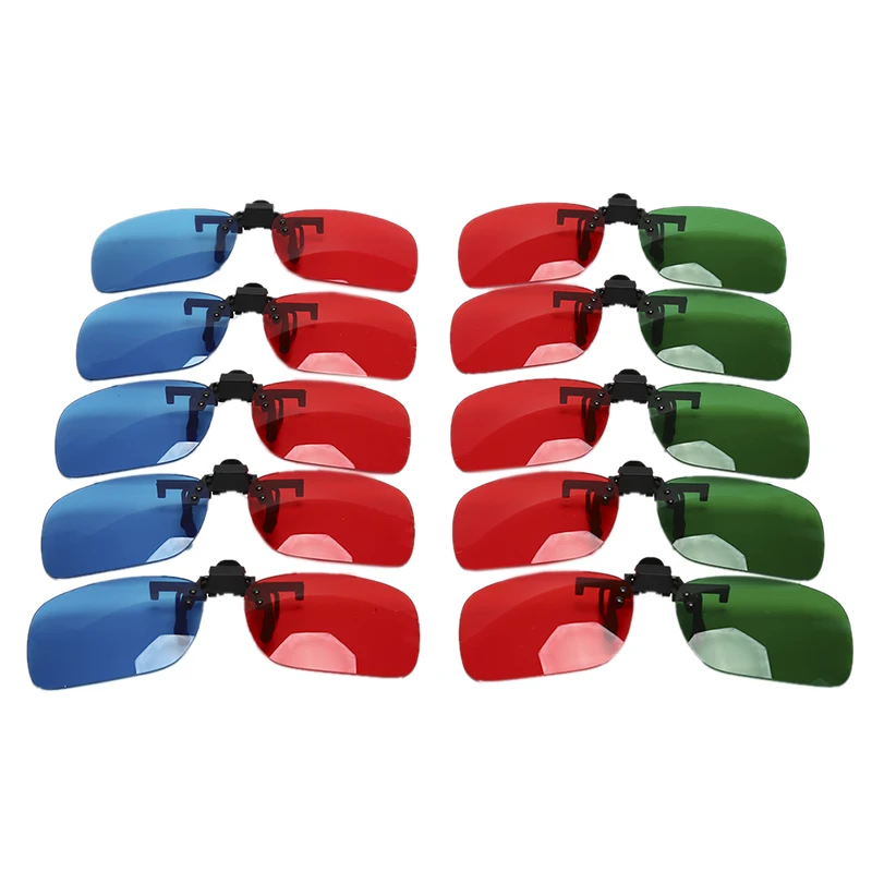 3D Glasses Fits over Most Prescription Glasses for 3D Movies, Gaming and TV