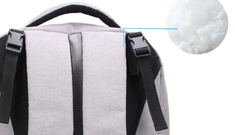 Baby Diaper Bag Multifunction Mommy Nappy Backpack Large Capacity Fashion Oxford Back Pack Milk Bottle Warmer Organizer BB6044 (8)