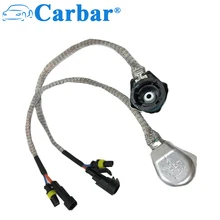 Carbar # D2S D2R D2C Xenon HID Bulb Tomada de Cabo de Fio adaptador Chicote Conector D4 AMP D2S D2R HID Aadapte Conversor D4