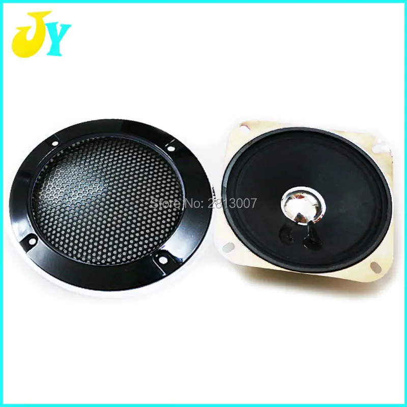 

Free shipping 1 set 4 inch Speaker with Speaker net Plastic Speaker Parts for DIY arcade cabinet kit parts