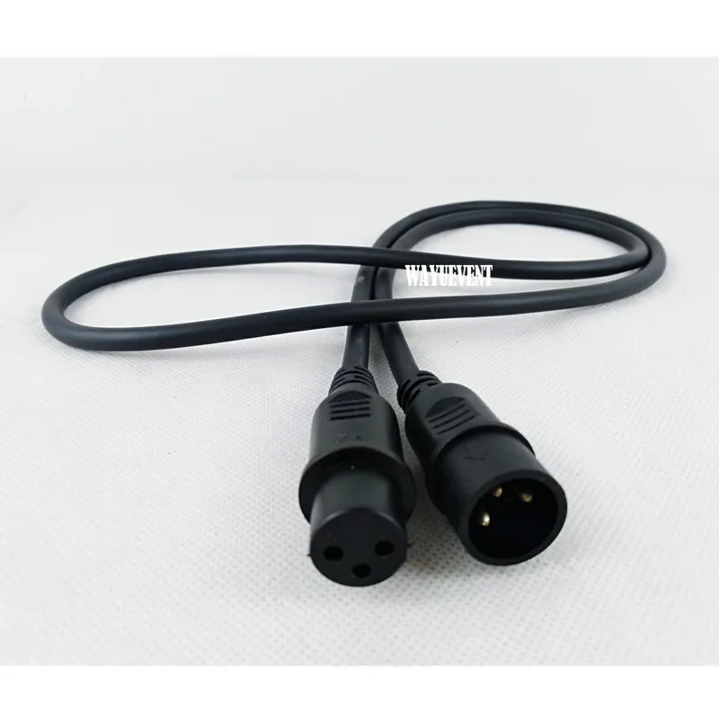 20 шт. 1,2 м длина 3-контактный подключение сигнала DMX кабель для перемещения головы и Par свет этапа, свет этапа аксессуары