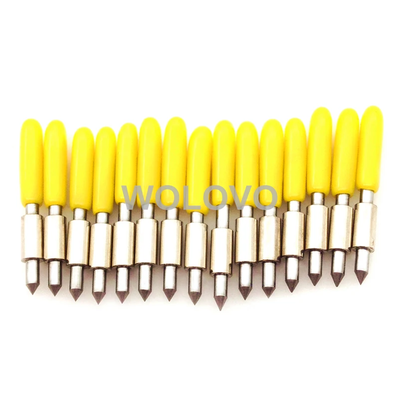 15pcs 30 degree Graphtec CB15U CB15 Blades Vinyl Plotter Cutter + Blade Holder