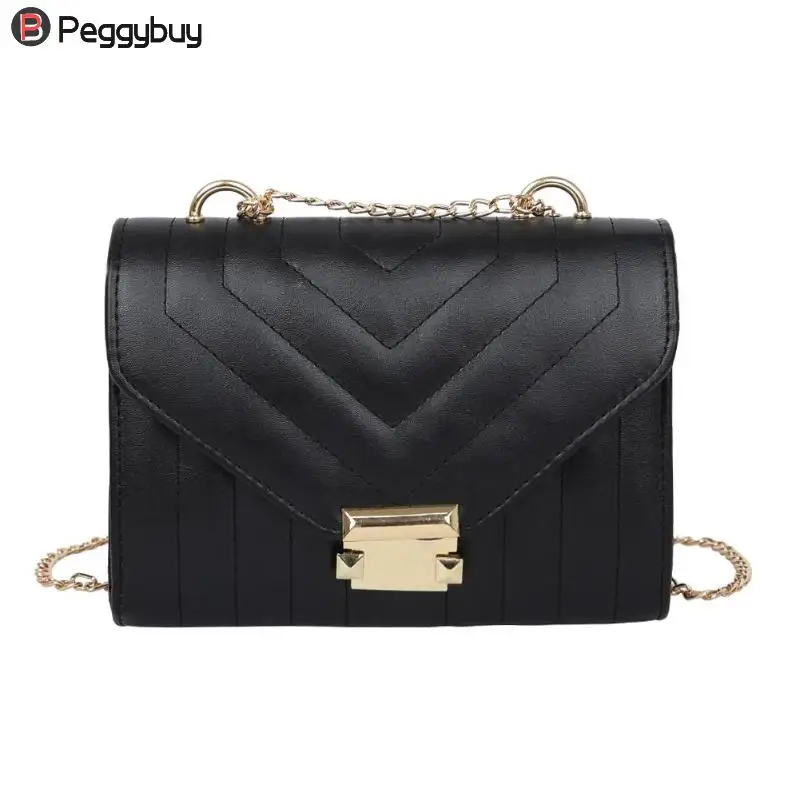 Chain Link Strap Handbags