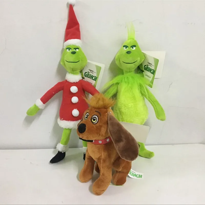 18 38 см Grinch который украл рождественскую куклу фильм Молодежные бобы плюшевые