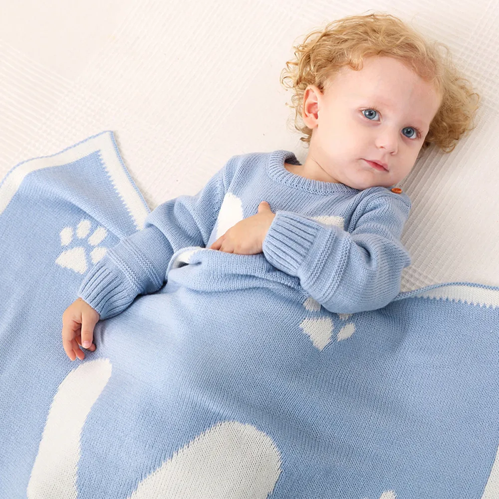 SAGACE одеяло для новорожденных, для фотосессии, для прогулок, для беременных, детское вязаное одеяло, спальный мешок, May20