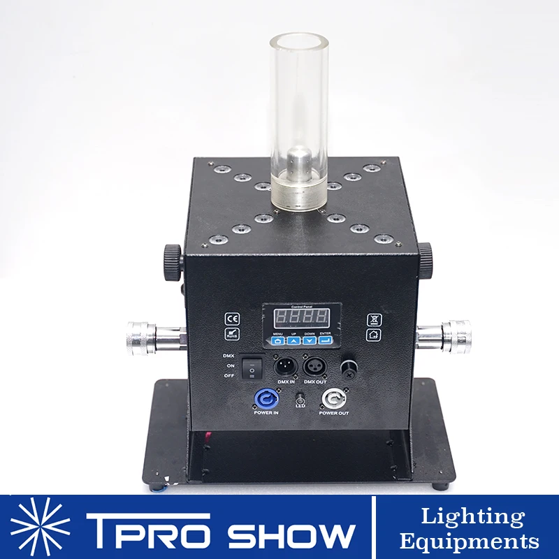 

2019 CO2 Jet RGB LED Smoke Column Effect Machine DJ CO2 Cannon with Angle adjustment Dmx512 Control for Stage Live Show