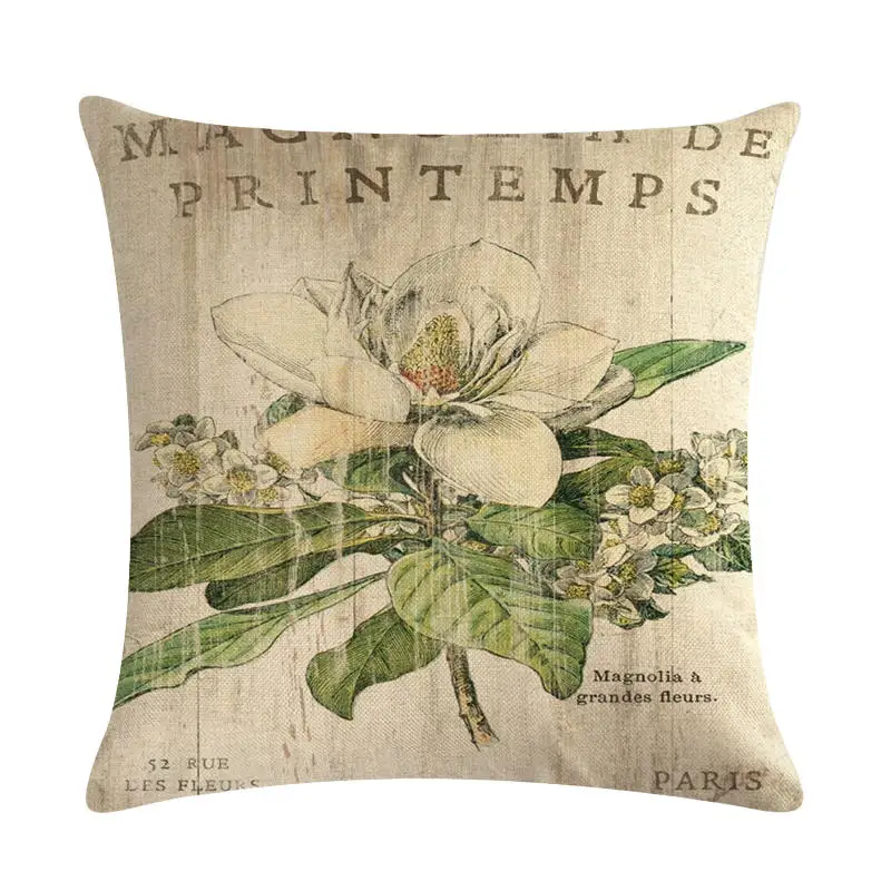 45cm*45cm An Antique Rose pattern linen/cotton throw pillow covers couch cushion cover home decorative pillows 45cm*45cm An Antique Rose pattern linen/cotton throw pillow covers couch cushion cover home decorative pillows