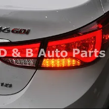 Упаковка из 4 высококачественных светодиодных задняя фара светодиодная лампа задний фонарь для hyundai Elantra 2012'