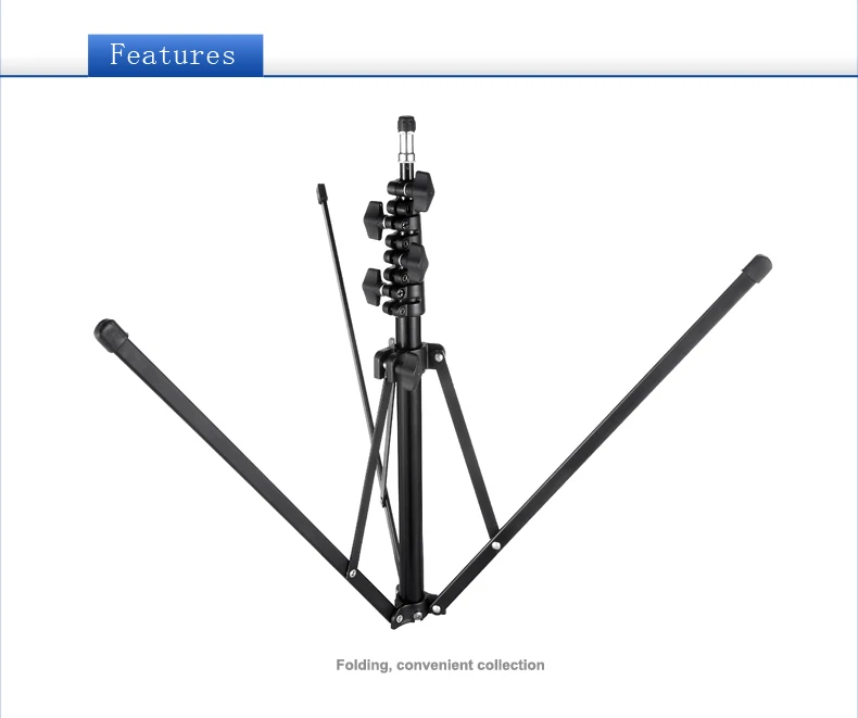 Meking 220 см/87in светильник штатив алюминиевый сплав складной штатив для фотостудии софтбокс видео вспышка Зонты отражатель